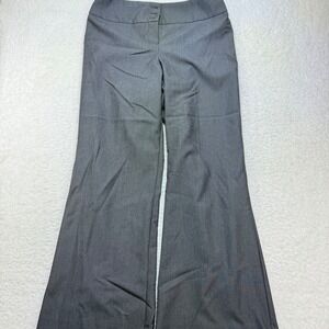 Style & Co Pants womens 10P‎ Gray Wide Leg Career Dress Stretch